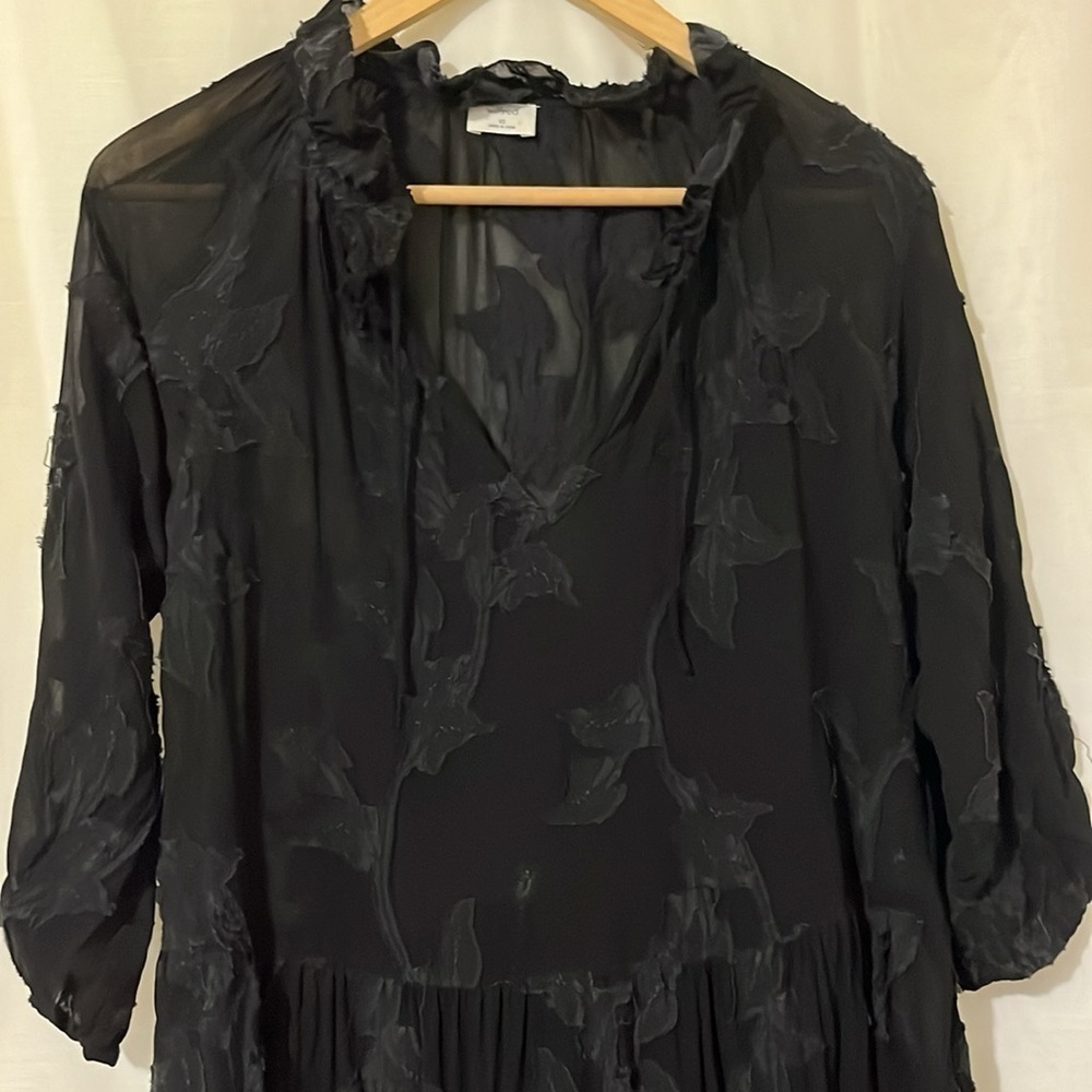 Wilfred Floral Sheer Oversized Dress a141 - Picture 3 of 6